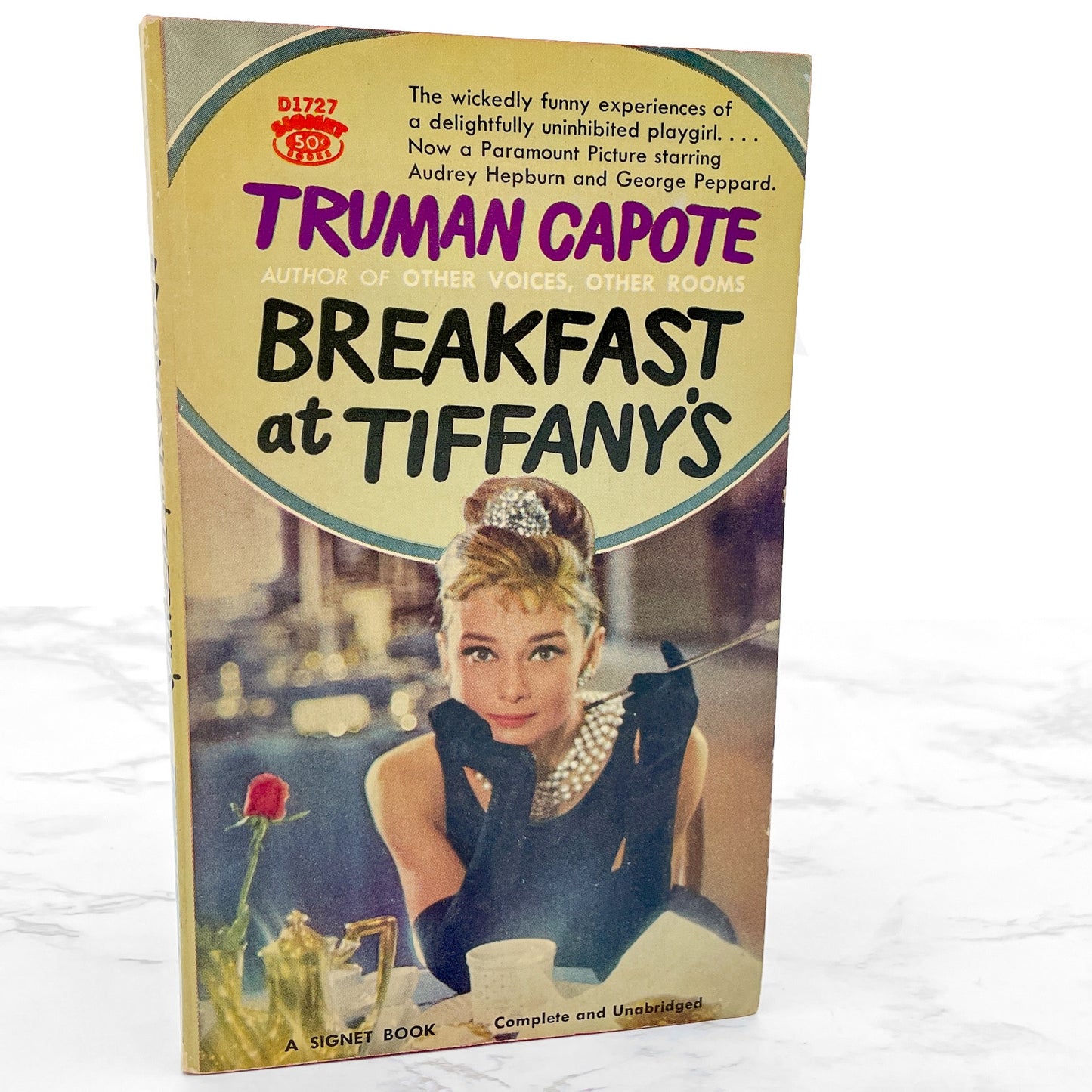 Breakfast at Tiffanys & Three Stories by Truman Capote [MOVIE TIE-IN PAPERBACK] 1961 • Signet