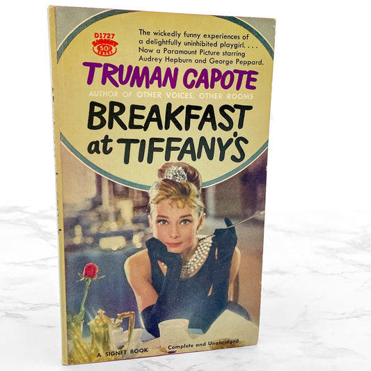 Breakfast at Tiffanys & Three Stories by Truman Capote [MOVIE TIE-IN PAPERBACK] 1961 • Signet