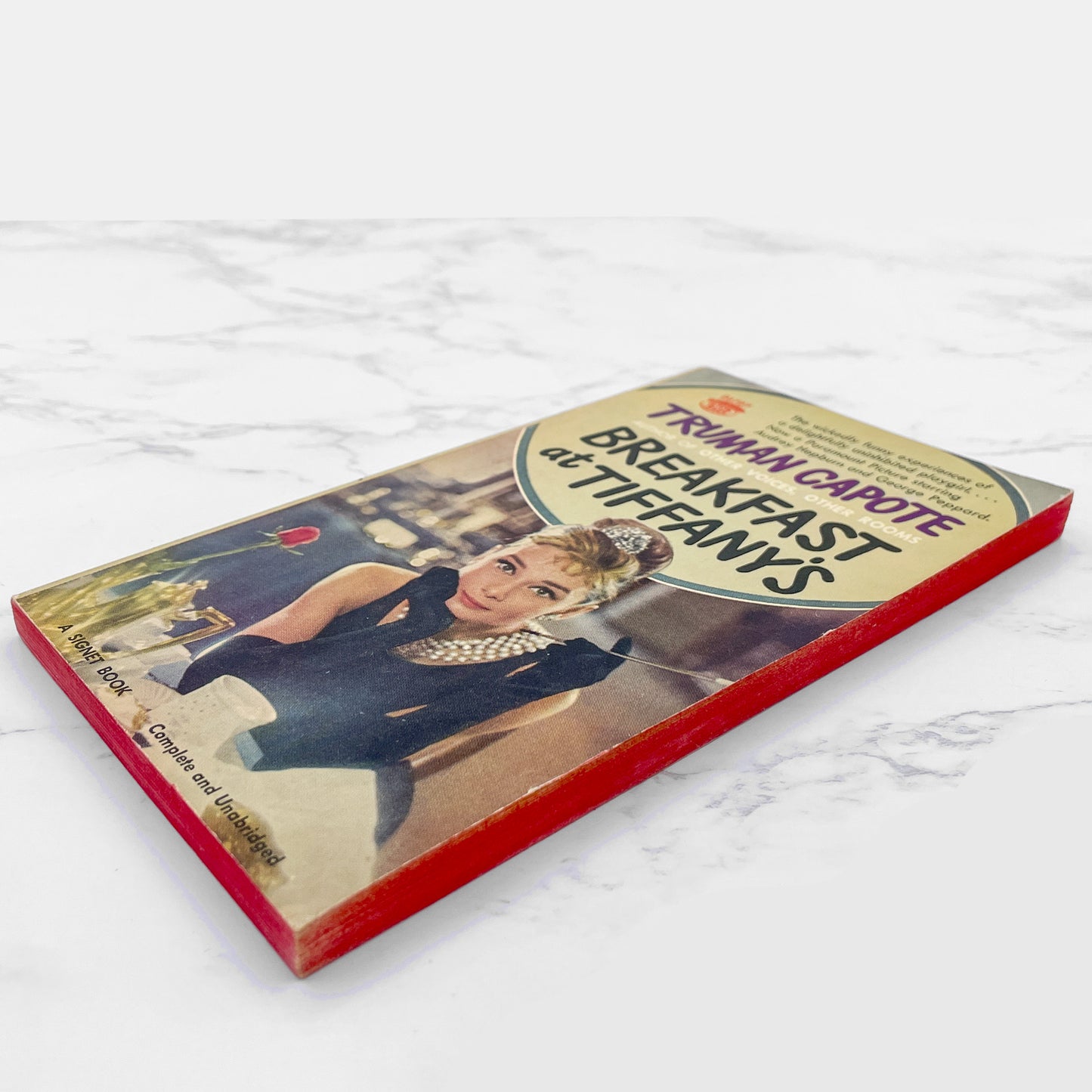 Breakfast at Tiffanys & Three Stories by Truman Capote [MOVIE TIE-IN PAPERBACK] 1961 • Signet