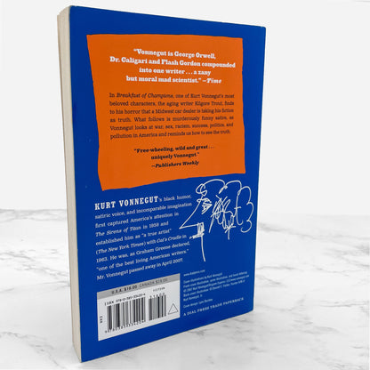 Breakfast of Champions by Kurt Vonnegut [TRADE PAPERBACK] 2011 • Dial