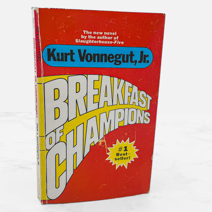 Breakfast of Champions by Kurt Vonnegut [FIRST DELL PRINTING] 1975 *Condition