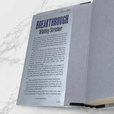 Breakthrough by Whitley Strieber SIGNED! [FIRST EDITION • FIRST PRINTING] 1995 • HarperCollins