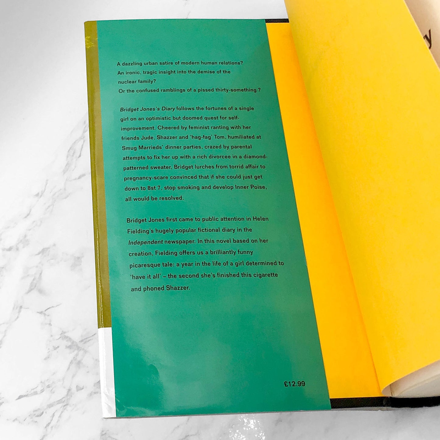 Bridget Jones's Diary by Helen Fielding [U.K. FIRST EDITION] 1996 • Picador