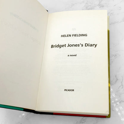 Bridget Jones's Diary by Helen Fielding [U.K. FIRST EDITION] 1996 • Picador