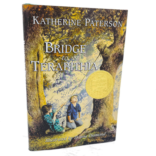 Bridge to Terabithia by Katherine Paterson [HARDCOVER RE-ISSUE] 1995 • HarperCollins