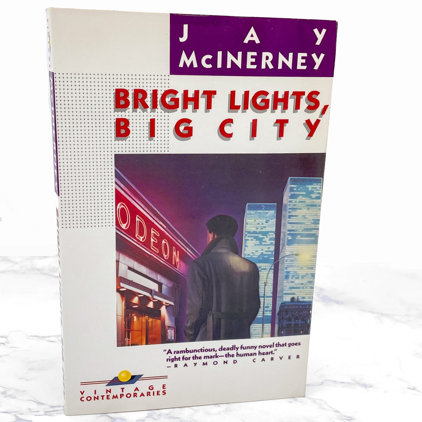 Bright Lights Big City by Jay McInerney [FIRST EDITION] 1984 • Vintage Contemporaries