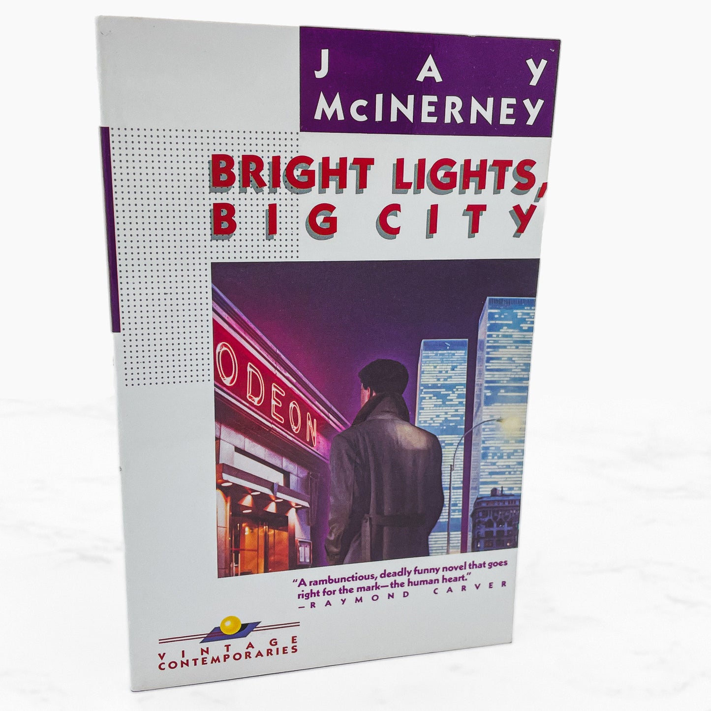 Bright Lights Big City by Jay McInerney [FIRST EDITION] 1984 • Vintage Contemporaries