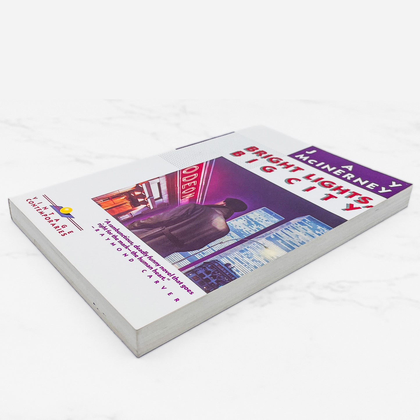 Bright Lights Big City by Jay McInerney [FIRST EDITION] 1984 • Vintage Contemporaries