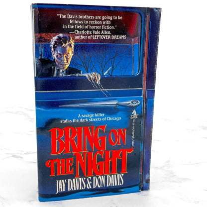 Bring on the Night by Jay Davis & Don Davis [FIRST PAPERBACK PRINTING] 1993 • TOR Horror