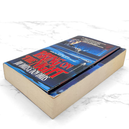 Bring on the Night by Jay Davis & Don Davis [FIRST PAPERBACK PRINTING] 1993 • TOR Horror