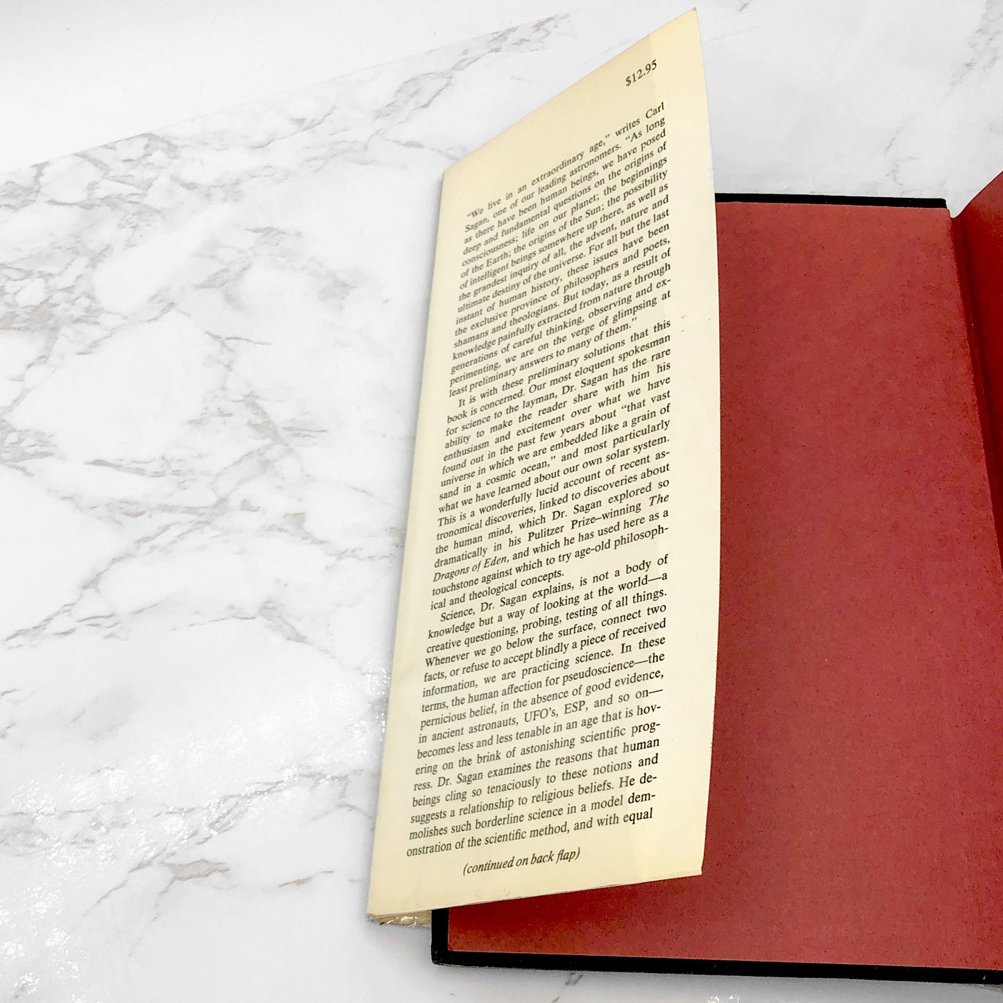 Broca's Brain: Reflections on the Romance of Science by Carl Sagan [FIRST EDITION] 1979 • Random House