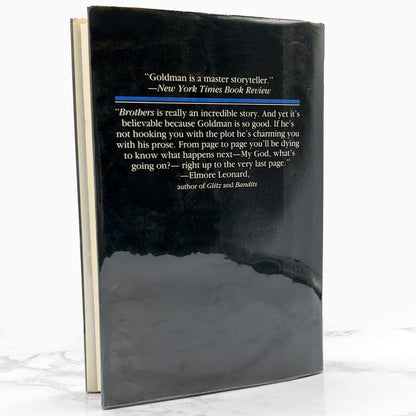 Brothers by William Goldman [FIRST EDITION • FIRST PRINTING] 1987 • Warner Books