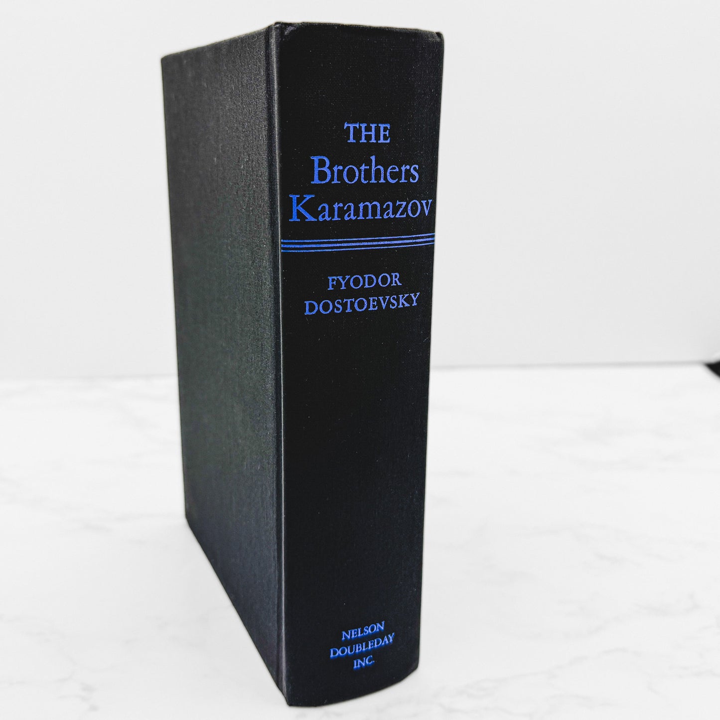 The Brothers Karamazov by Fyodor Dostoevsky translated by Constance Garnett [BOOK CLUB EDITION HARDCOVER] • Nelson Doubleday