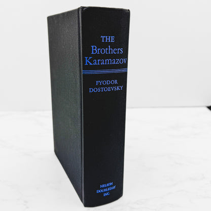 The Brothers Karamazov by Fyodor Dostoevsky translated by Constance Garnett [BOOK CLUB EDITION HARDCOVER] • Nelson Doubleday