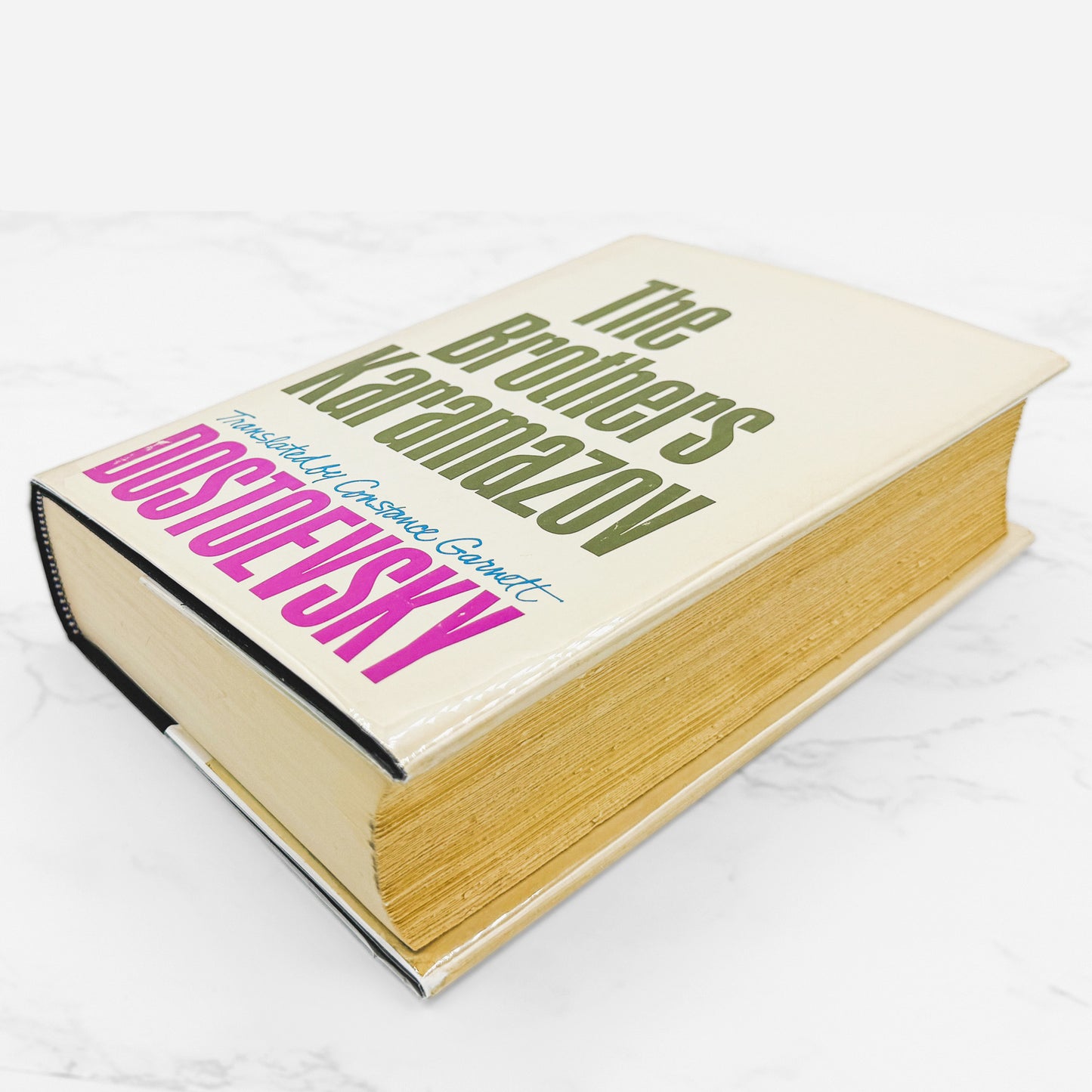 The Brothers Karamazov by Fyodor Dostoevsky translated by Constance Garnett [BOOK CLUB EDITION HARDCOVER] • Nelson Doubleday