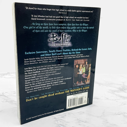 Buffy the Vampire Slayer: The Watcher's Guide [FIRST EDITION] 1998 • Pocket Books