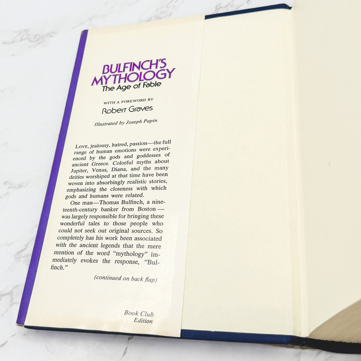 Bulfinch's Mythology • The Age of Fable [1968 HARDCOVER] BCE • Doubleday