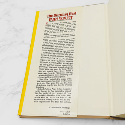 The Burning Bed: The True Story of an Abused Wife by Faith McNulty [FIRST BOOK CLUB EDITION] 1980 • HBJ