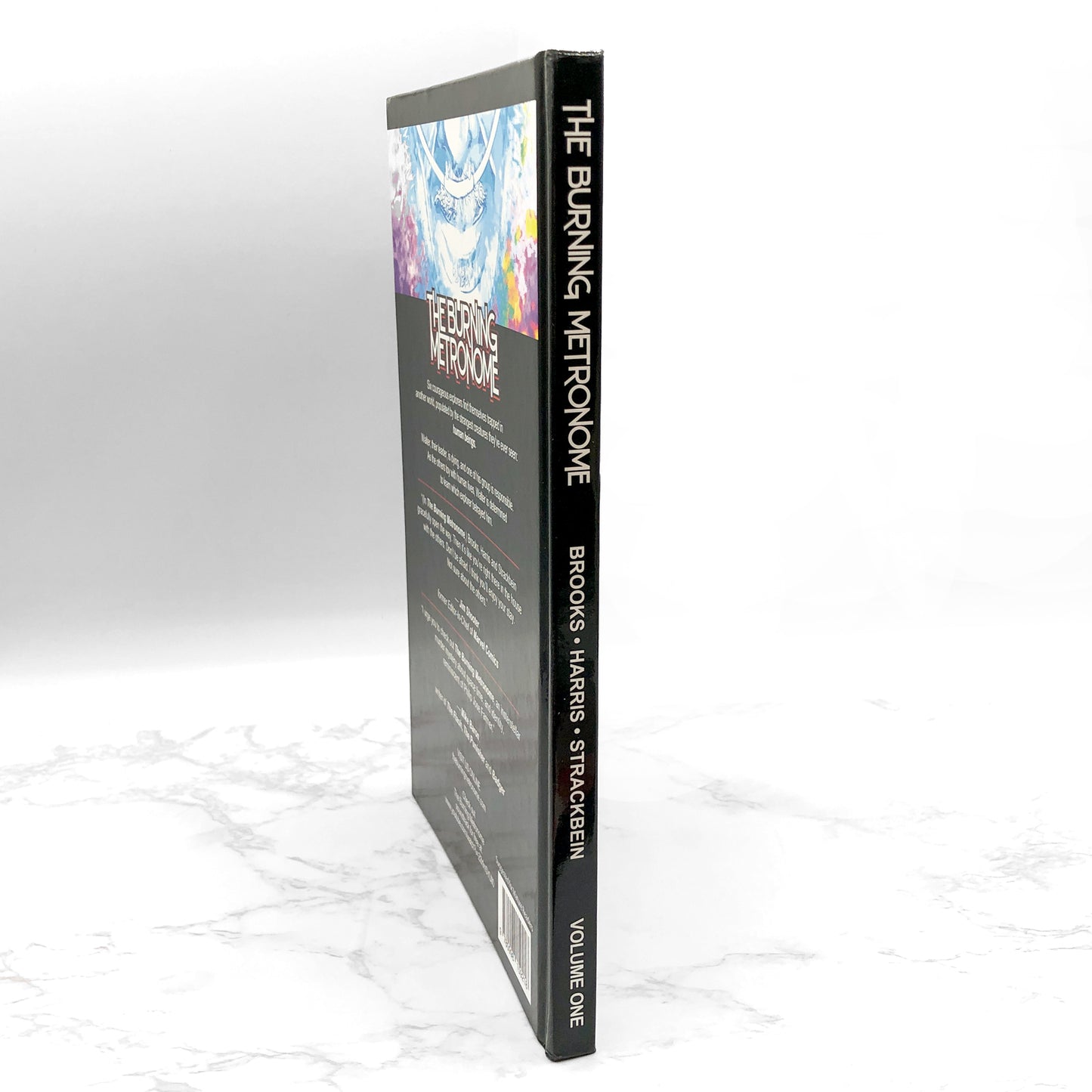 The Burning Metronome Vol. 1 by R. Alan Brooks & Matt Strackbein SIGNED! x3 [FIRST EDITION] 2017