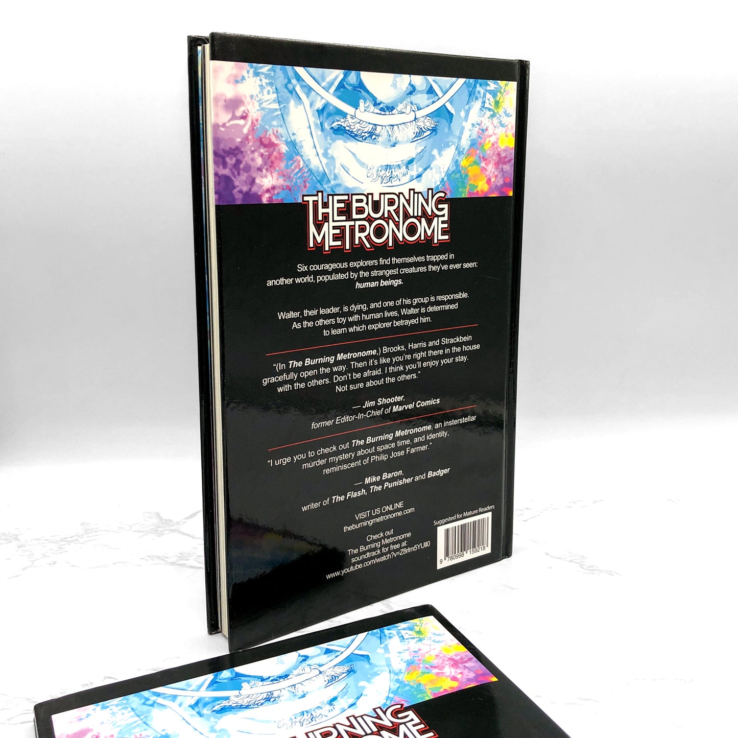 The Burning Metronome Vol. 1 by R. Alan Brooks & Matt Strackbein SIGNED! x3 [FIRST EDITION] 2017