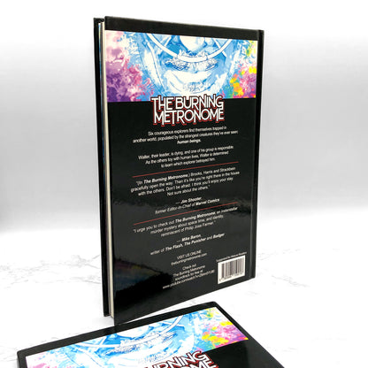 The Burning Metronome Vol. 1 by R. Alan Brooks & Matt Strackbein SIGNED! x3 [FIRST EDITION] 2017