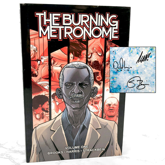 The Burning Metronome Vol. 1 by R. Alan Brooks & Matt Strackbein SIGNED! x3 [FIRST EDITION] 2017