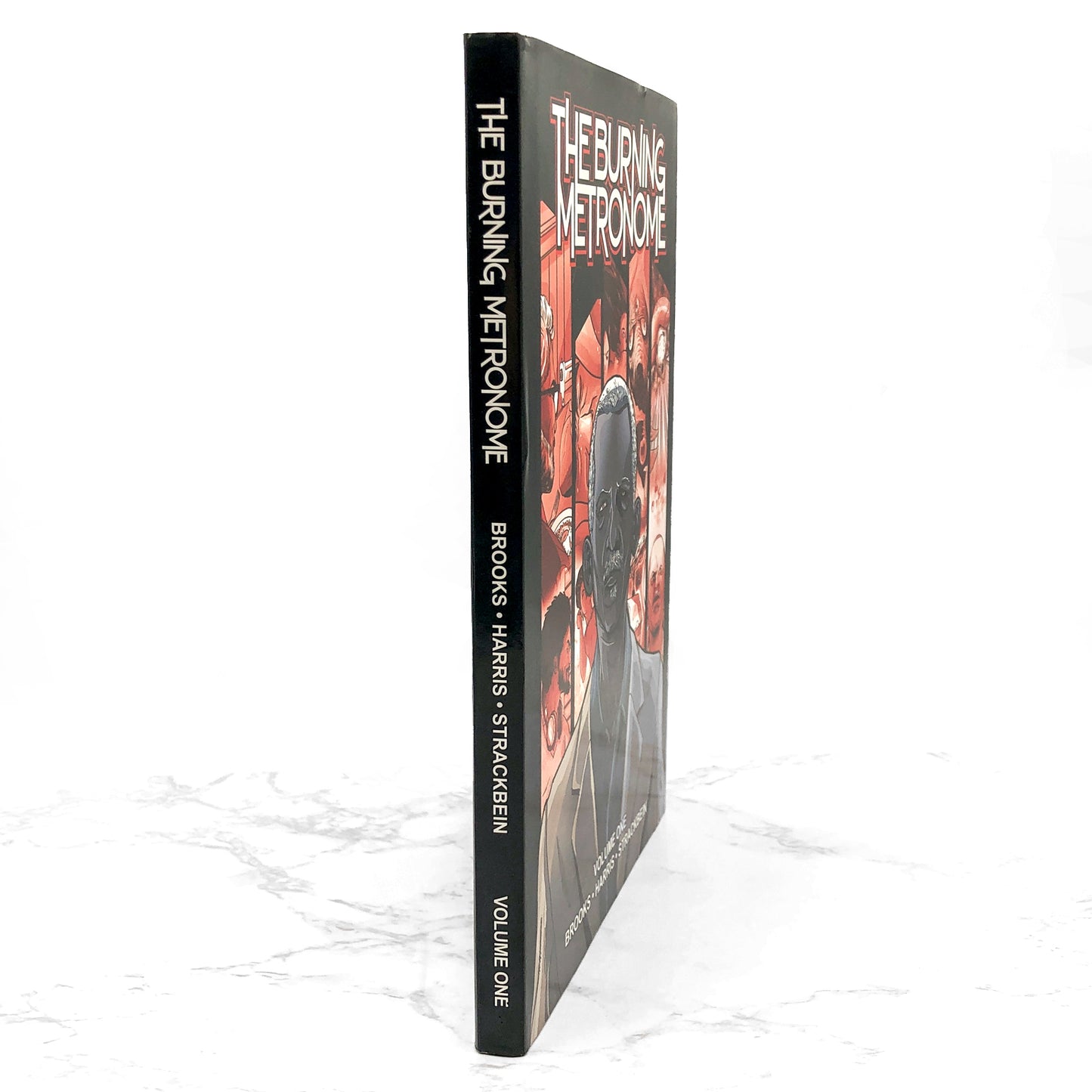 The Burning Metronome Vol. 1 by R. Alan Brooks & Matt Strackbein SIGNED! x3 [FIRST EDITION] 2017