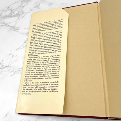 Burr by Gore Vidal [FIRST EDITION] 1973 • Random House