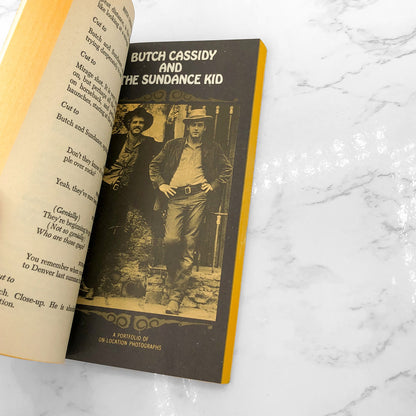 Butch Cassidy and the Sundance Kid: A Screenplay by William Goldman [FIRST EDITION PAPERBACK] 1969 • Bantam
