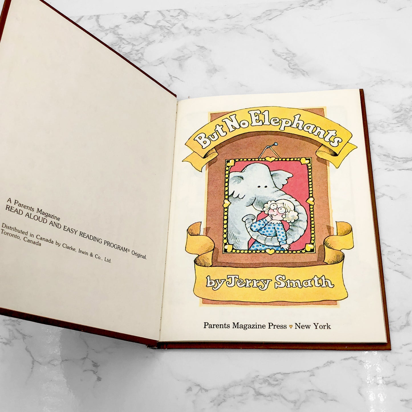 But No Elephants by Jerry Smath [FIRST EDITION] 1979 • Parents Magazine Press