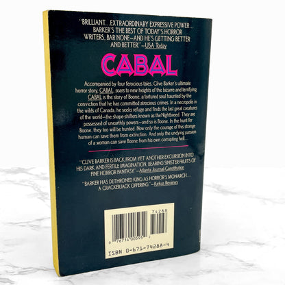 Cabal (Nightbreed) by Clive Barker [FIRST U.S. PAPERBACK EDITION] 1989 • Pocket Books
