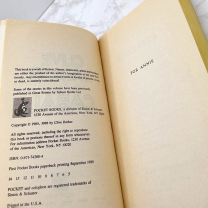 Cabal (Nightbreed) by Clive Barker [FIRST U.S. PAPERBACK EDITION] 1989 • Pocket Books