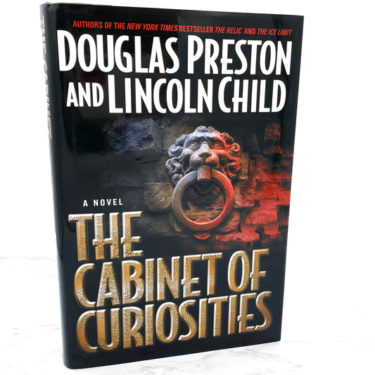 The Cabinet of Curiosities by Douglas Preston & Lincoln Child [FIRST EDITION] 2002 • Warner Books