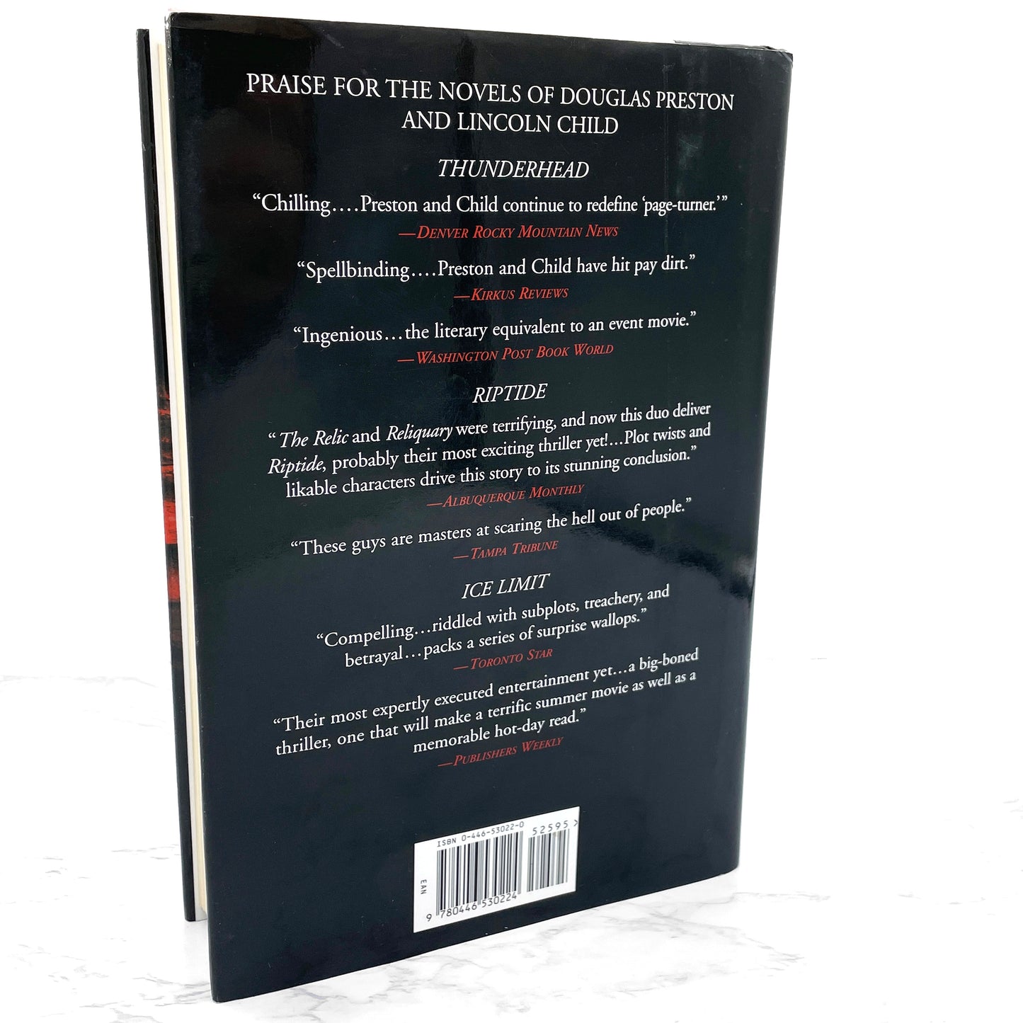 The Cabinet of Curiosities by Douglas Preston & Lincoln Child [FIRST EDITION] 2002 • Warner Books