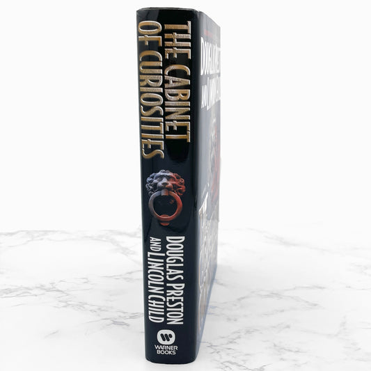 The Cabinet of Curiosities by Douglas Preston & Lincoln Child [FIRST EDITION] 2002 • Warner Books