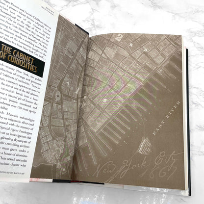 The Cabinet of Curiosities by Douglas Preston & Lincoln Child [FIRST EDITION] 2002 • Warner Books