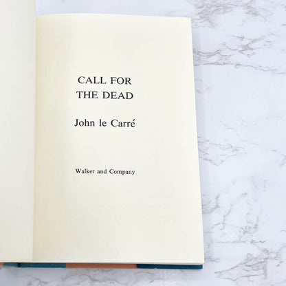 Call For the Dead by John Le Carré [FIRST BOOK CLUB EDITION] 1962 • Hardcover • Walker & Co