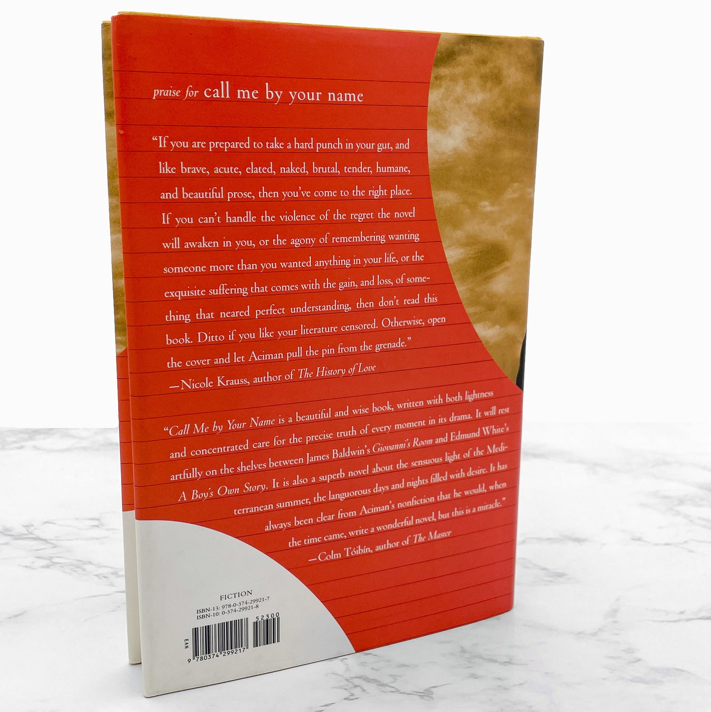 Call Me By Your Name by André Aciman [FIRST EDITION] 2007 • Farrar Straus & Giroux