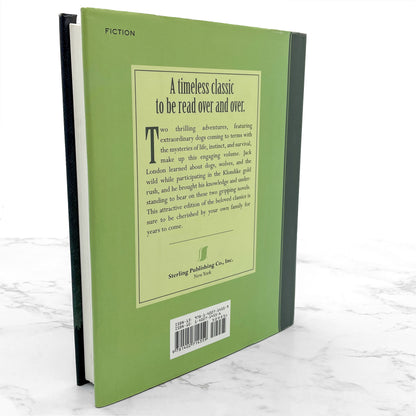 The Call of the Wild & White Fang by Jack London [ILLUSTRATED HARDCOVER OMNIBUS] 2004 • Sterling