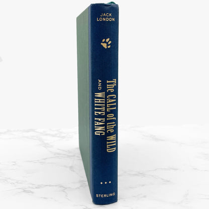 The Call of the Wild & White Fang by Jack London [ILLUSTRATED HARDCOVER OMNIBUS] 2004 • Sterling
