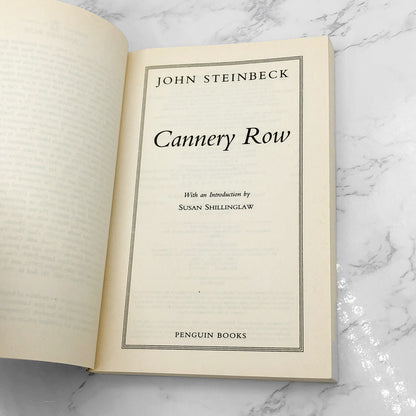 Cannery Row by John Steinbeck [TRADE PAPERBACK] 1994 • Penguin Classics