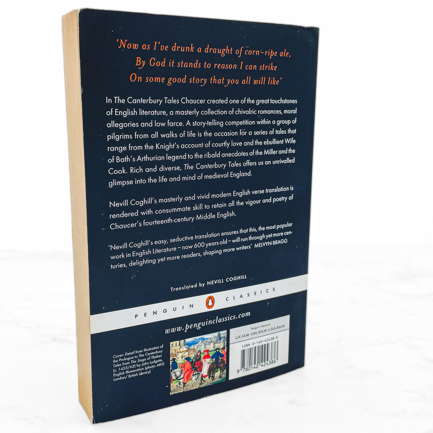 The Canterbury Tales by Geoffrey Chaucer [TRADE PAPERBACK] 2003 • Penguin Classics