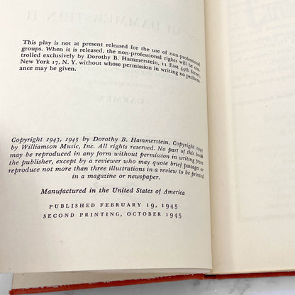 Carmen Jones by Oscar Hammerstein II [FIRST EDITION] 1945 • Knopf