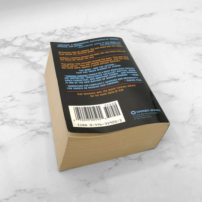 Carrion Comfort by Dan Simmons SIGNED • [FIRST PAPERBACK PRINTING] 1990 • Warner Books *See condition