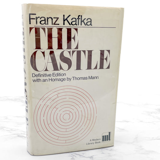 The Castle by Franz Kafka [1969 HARDCOVER] • The Modern Library • Definitive Edition