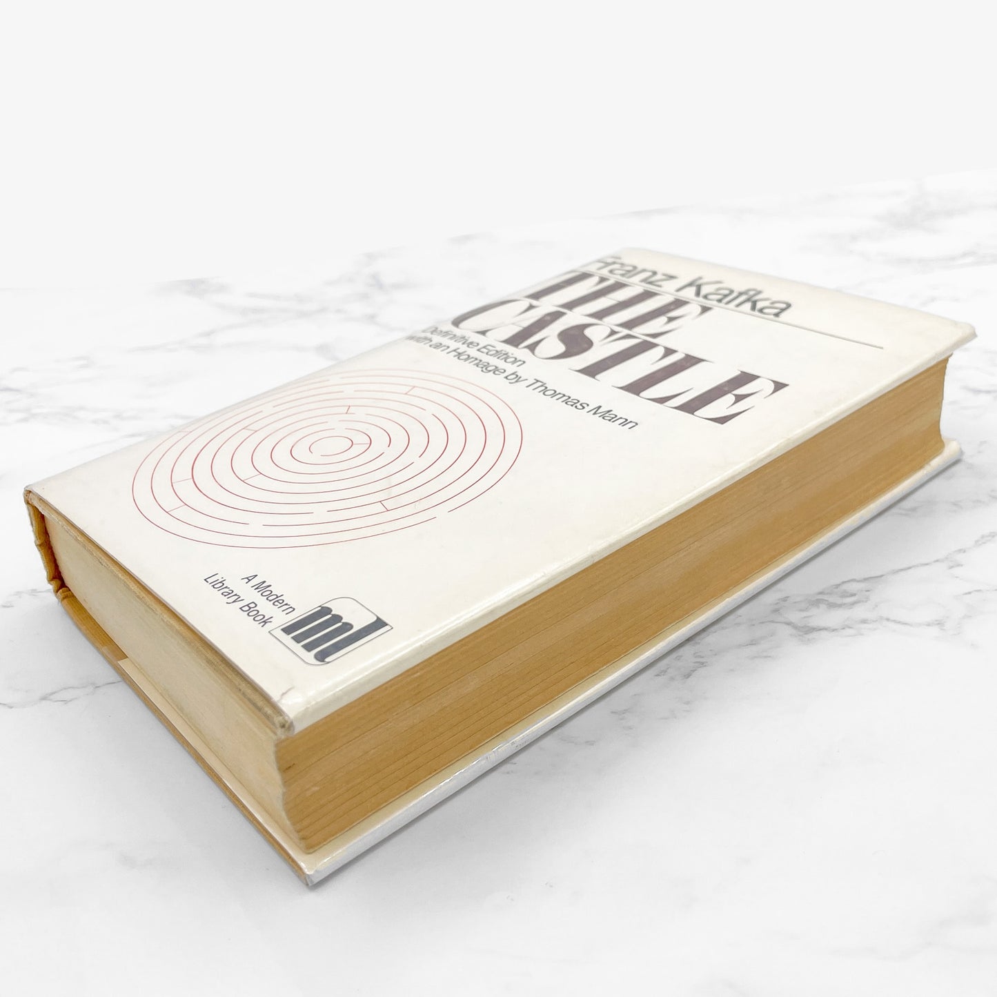 The Castle by Franz Kafka [1969 HARDCOVER] • The Modern Library • Definitive Edition