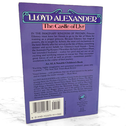 The Castle Of Llyr by Lloyd Alexander [TRADE PAPERBACK] 1990 • Dell-Yearling