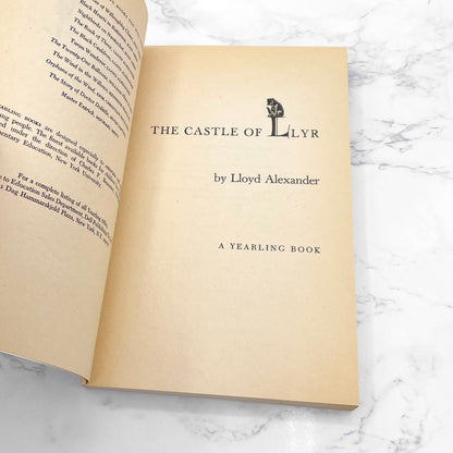 The Castle Of Llyr by Lloyd Alexander [TRADE PAPERBACK] 1980 • Dell-Yearling