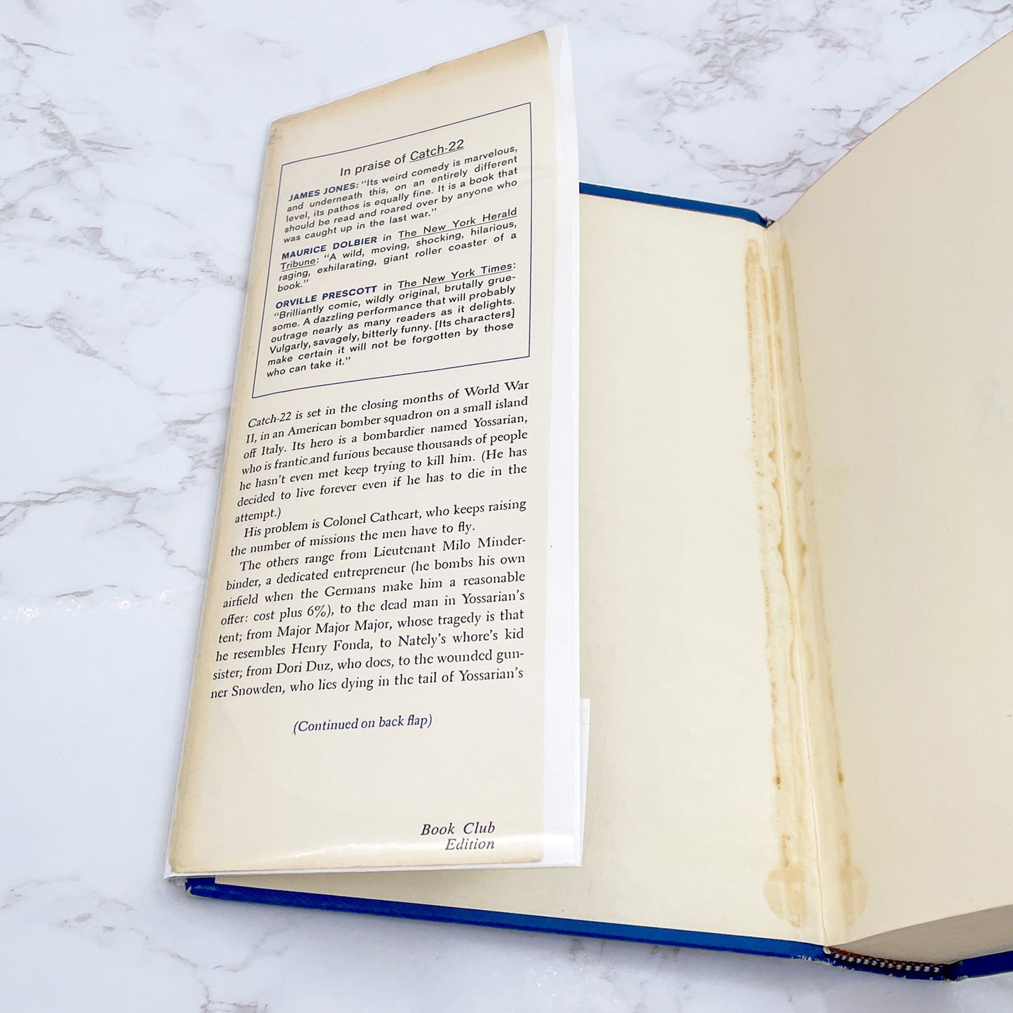 Catch-22 by Joseph Heller [FIRST BOOK CLUB EDITION] 1961 • Simon & Schuster