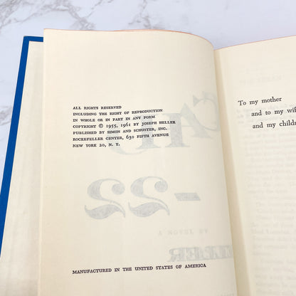 Catch-22 by Joseph Heller [FIRST BOOK CLUB EDITION] 1961 • Simon & Schuster